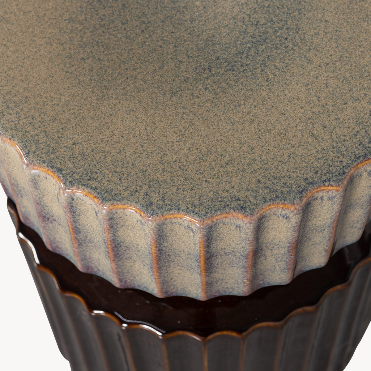 Geer bijzettafel espresso bruin