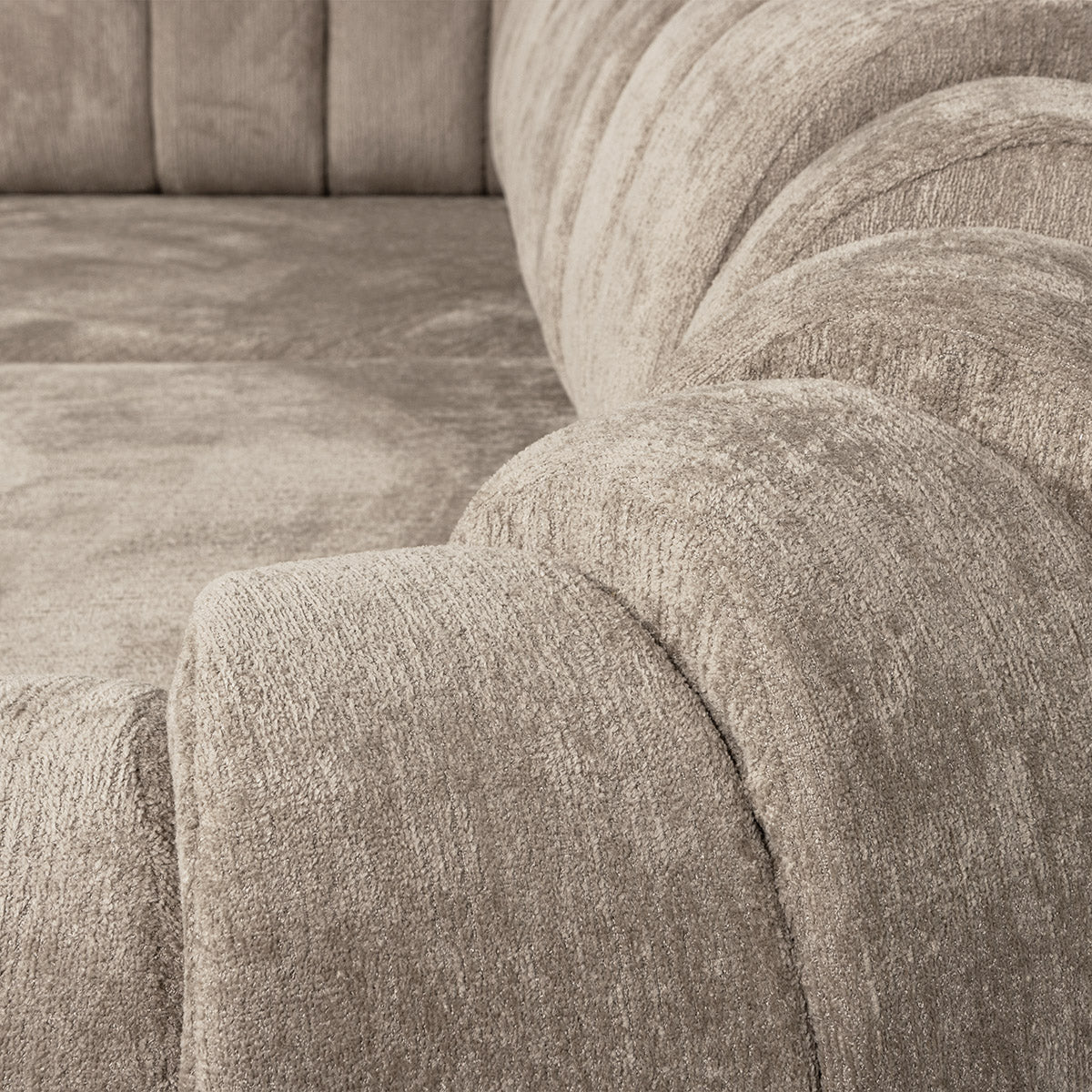 Cocoon hoekbank zand