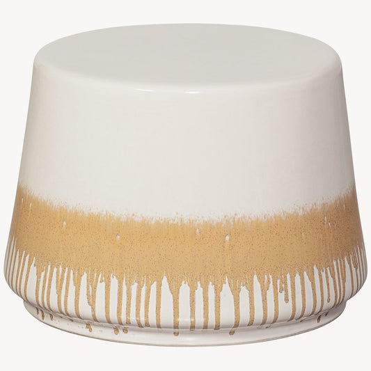 Tilt bijzettafel keramiek beige