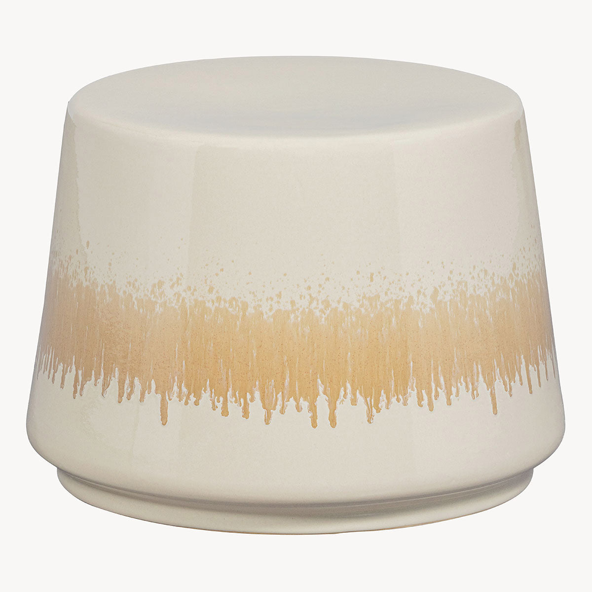 Tilt bijzettafel keramiek beige