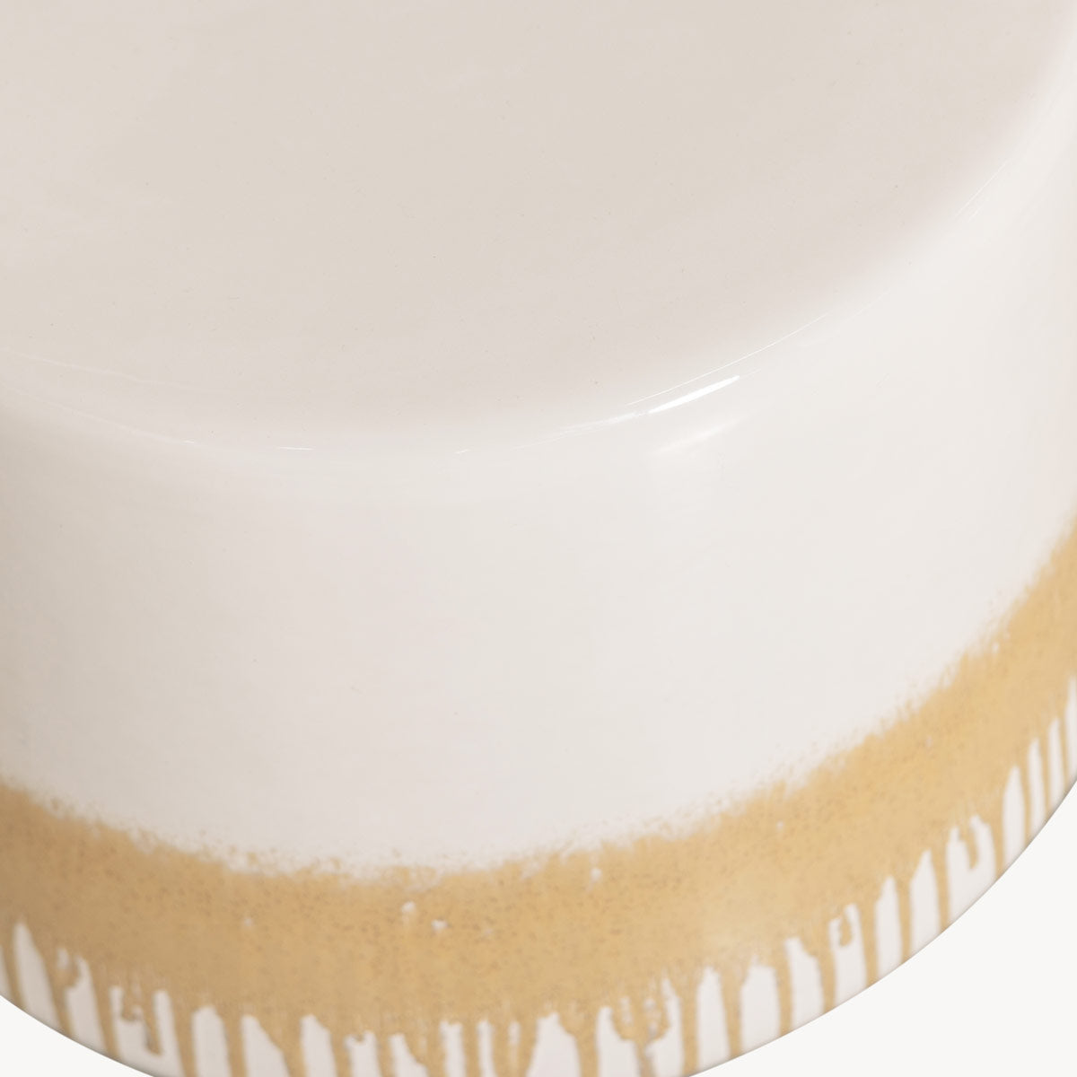 Tilt bijzettafel keramiek beige