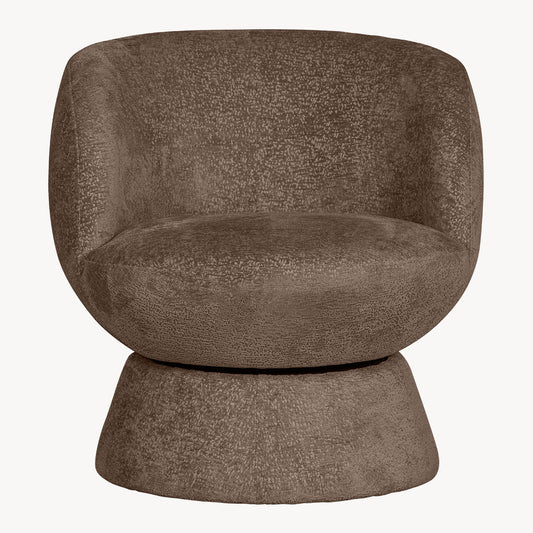 Shuffle draaifauteuil espresso
