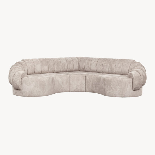 Cocoon hoekbank naturel