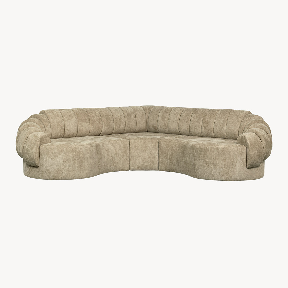 Cocoon hoekbank pistache