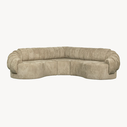Cocoon hoekbank pistache