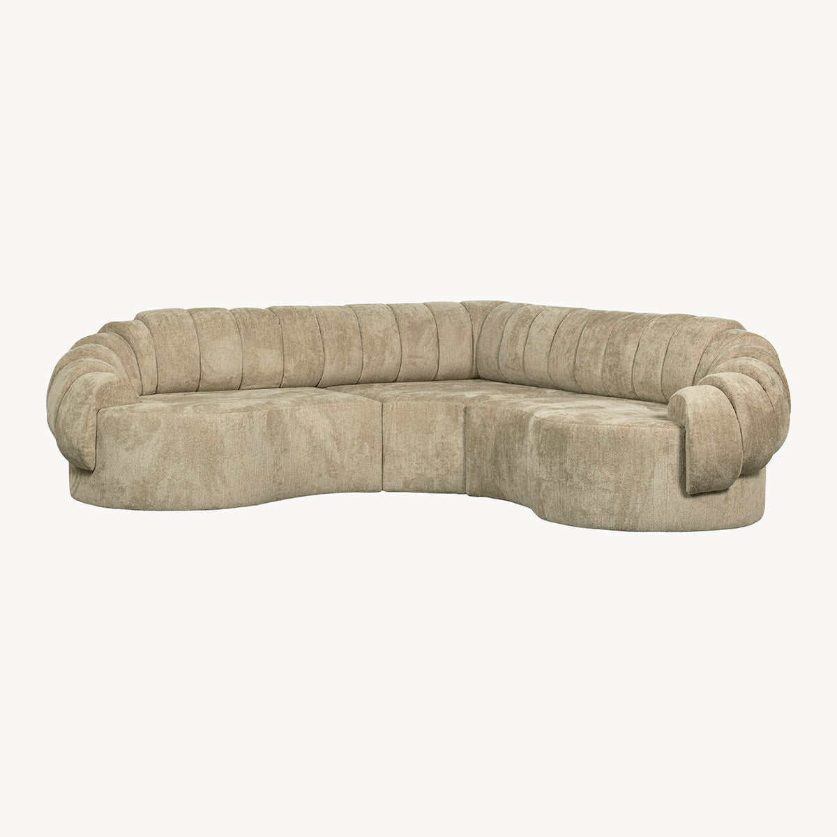 Cocoon hoekbank pistache