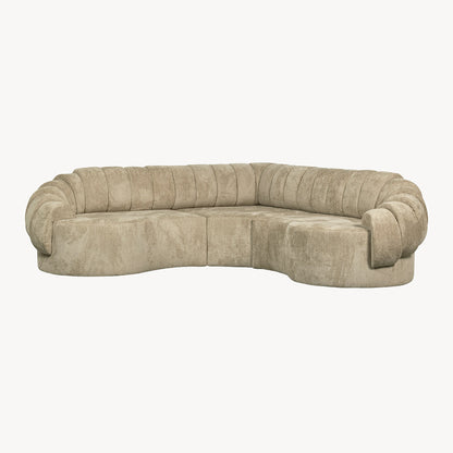 Cocoon hoekbank pistache