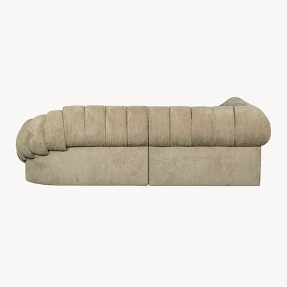 Cocoon hoekbank pistache